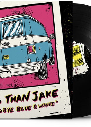 the album cover for Less Than Jake - Goodbye Blue And White
