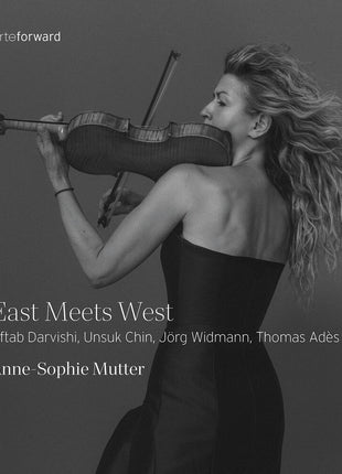 the album cover for Anne Mutter -Sophie - East Meets West