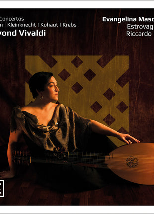 the album cover for Evangelina Mascardi - Beyond Vivaldi - Lute Cons