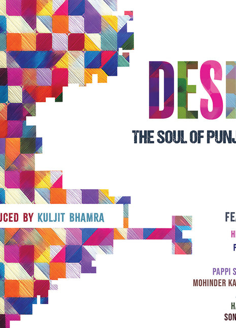 the album cover for Premi Johal - Desi - Soul Of Punjab