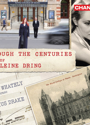 the album cover for Kitty Whately - Through The Centuries - Songs Of Madeleine Dring