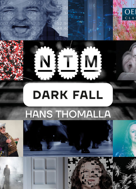 the album cover for Nationaltheater-Orchester Mannheim - Hans Thomalla: Dark Fall