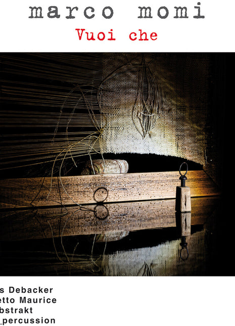 the album cover for Marlies Debacker - Marco Momi: Vuoi Che