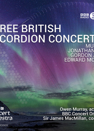 the album cover for Owen Murray - Three British Accordion Cons