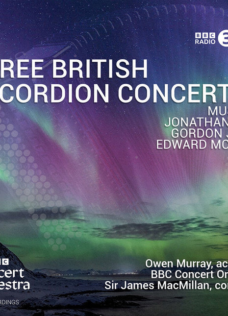 the album cover for Owen Murray - Three British Accordion Cons