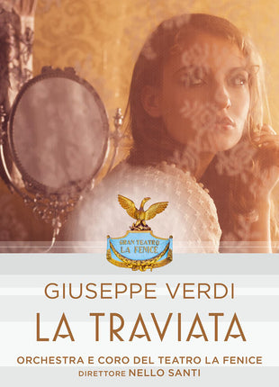 the album cover for Giuseppe Verdi - Verdi: La Traviata