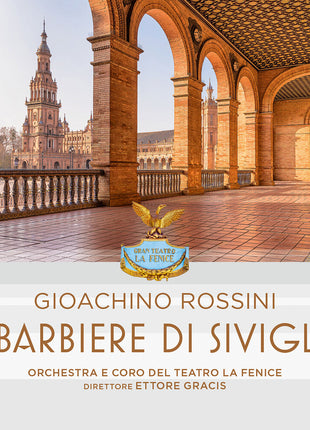 the album cover for Gioacchino Rossini - Rossini: Il Barbiere Di Siviglia