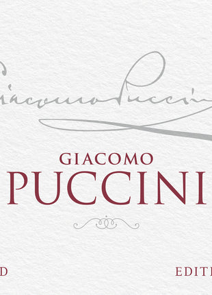 the album cover for Giacomo Puccini - Giacomo Puccini Edition (9 Cd Box)