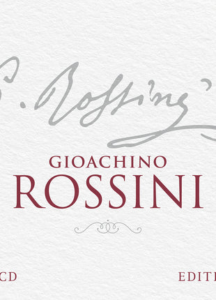 the album cover for Gioacchino Rossini - Gioachino Rossini Edition (14 Cd Box)