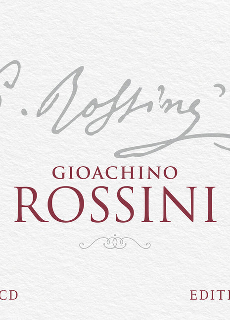 the album cover for Gioacchino Rossini - Gioachino Rossini Edition (14 Cd Box)