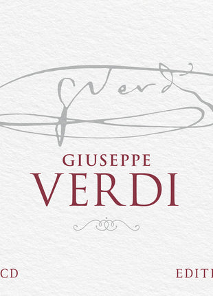 the album cover for Giuseppe Verdi - Giuseppe Verdi Edition (30 Cd Box Set)