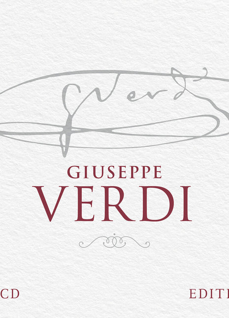 the album cover for Giuseppe Verdi - Giuseppe Verdi Edition (30 Cd Box Set)
