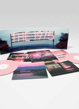 the album cover for The 1975 - I like it when you sleep, for you are so beautiful yet so unaware of it - 10th Anniversary [Pink]