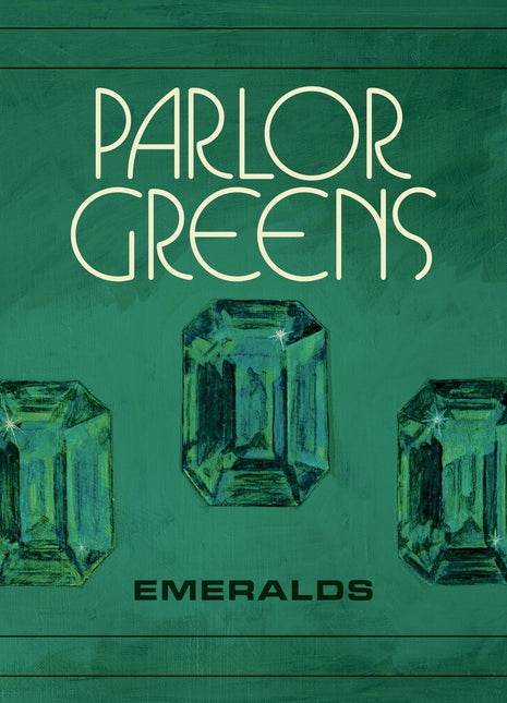 the album cover for Parlor Greens - Emeralds