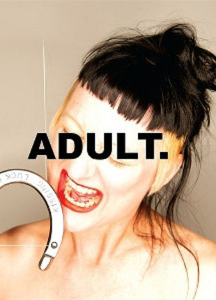 the album cover for ADULT. - Kissing Luck Goodbye