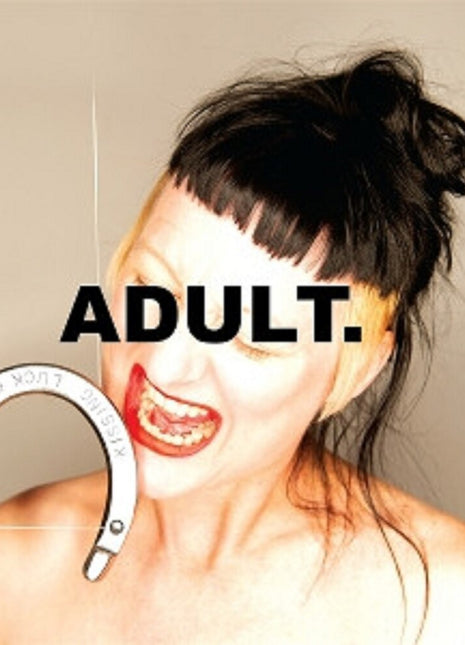 the album cover for ADULT. - Kissing Luck Goodbye