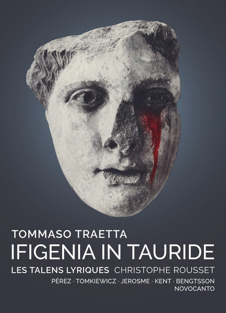 the album cover for Les Talens Lyriques / Christophe Rousset - Traetta: Ifigenia In Tauride