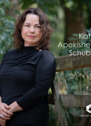 the album cover for Katya Apekisheva - Schubert
