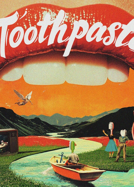 the album cover for Crystal Tides - Toothpaste (Uk)