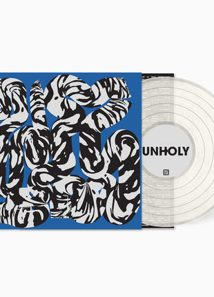 the album cover for Cult Of Dom Keller - Unholy Drum [Indie Exclusive Cloudy Clear]