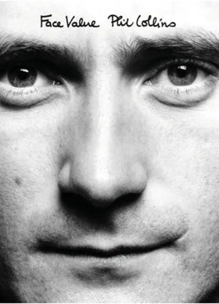the album cover for Phil Collins - Face Value (Uk)