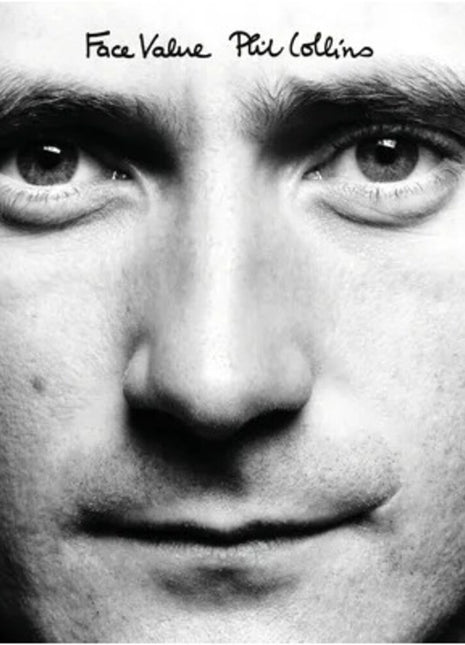 the album cover for Phil Collins - Face Value (Uk)