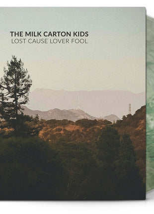 the album cover for The Milk Carton Kids - Lost Cause Lover Fool [Indie Exclusive Iridescent Green]