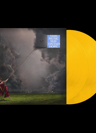 the album cover for Raye - This Music May Contain Hope [Yellow]