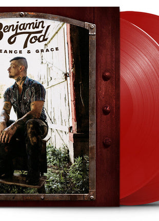 the album cover for Benjamin Tod - Vengeance and Grace [Indie Exclusive Opaque Red]