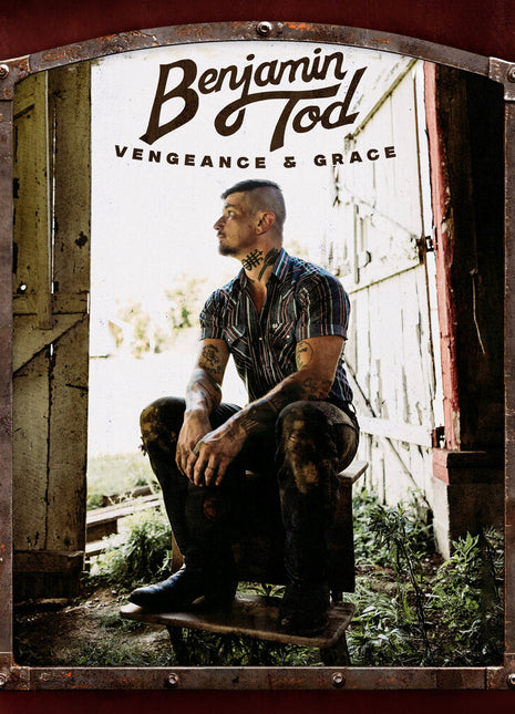 the album cover for Benjamin Tod - Vengeance and Grace