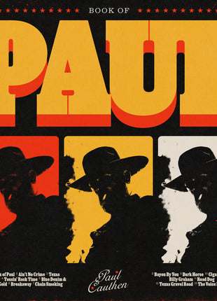 the album cover for Paul Cauthen - Book of Paul
