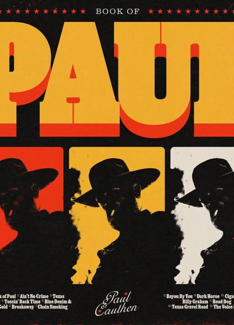 the album cover for Paul Cauthen - Book of Paul