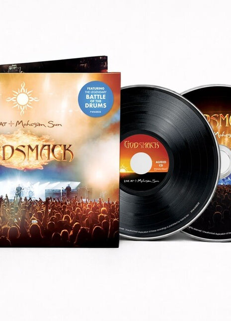 the album cover for Godsmack - Live At Mohegan Sun