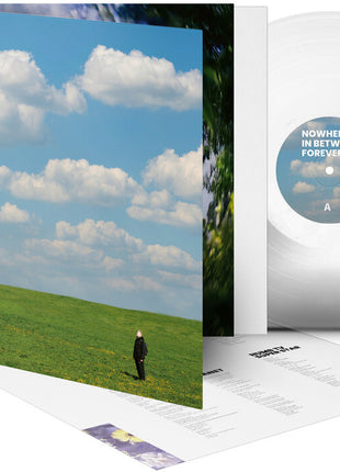 the album cover for Lantlos - Nowhere In Between Forever [Clear Vinyl] (Gate) [Limited Edition]