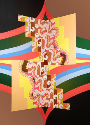 the album cover for Joshua Abrams - Music For Pulse Meridian Foliation