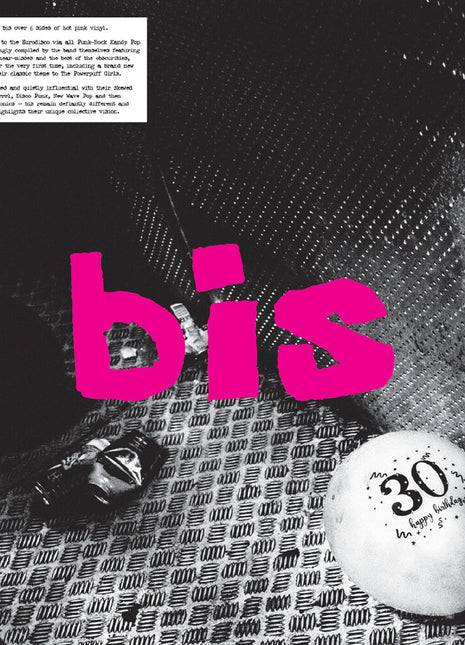 the album cover for Bis - Antiseptic Poetry - 30 Years Of Bis [Colored Vinyl] (Mgta)