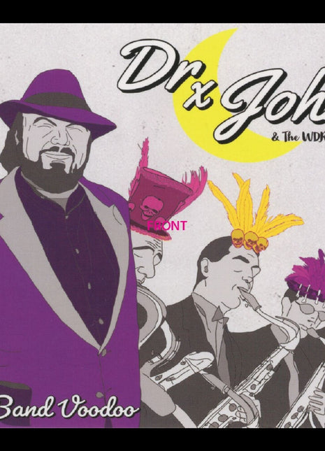 the album cover for Dr John & The Wdr Big Band - Big Band Voodoo [Colored Vinyl] (Purp)