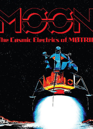 the album cover for Motrik - Moon: The Cosmic Electrics Of Motrik [Colored Vinyl] (Gry)