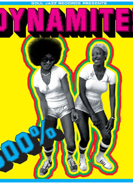 the album cover for Soul Jazz Records Presents - 600 Dynamite! Ska Soul Rocksteady Funk & Dub In