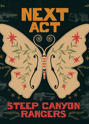 the album cover for Steep Canyon Rangers - Next Act [Colored Vinyl] (Maro)