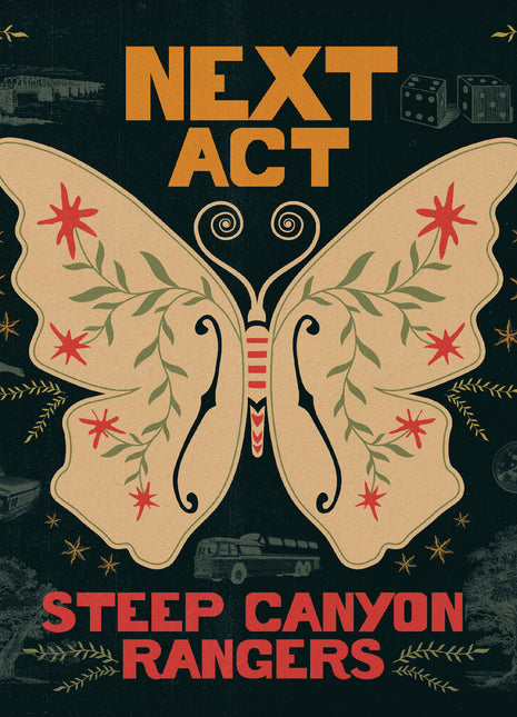 the album cover for Steep Canyon Rangers - Next Act [Colored Vinyl] (Maro)