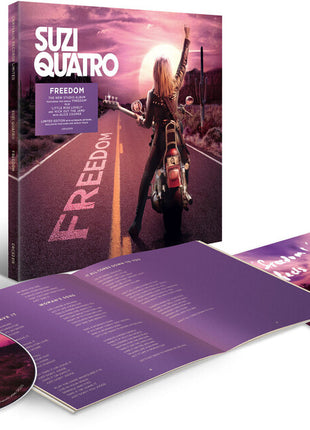 the album cover for Suzi Quatro - Freedom
