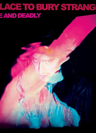 the album cover for Place To Bury Strangers - Rare & Deadly
