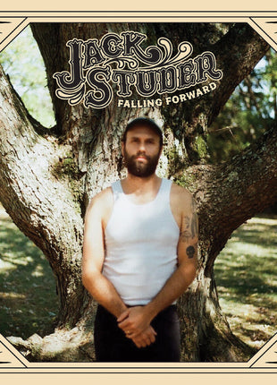 the album cover for Jack Studer - Falling Forward - Eco Mix Vinyl
