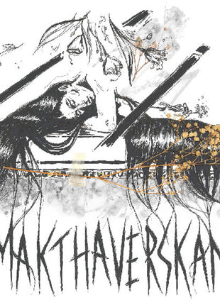 the album cover for Makthaverskan - Glass & Bones