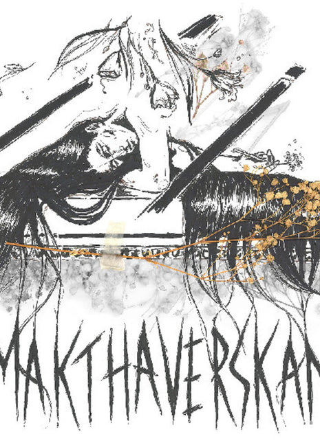 the album cover for Makthaverskan - Glass & Bones