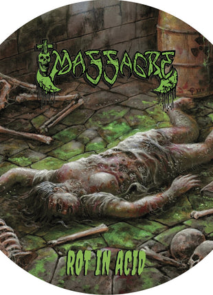 the album cover for Massacre - Rot In Acid [Limited Edition] (Pict)
