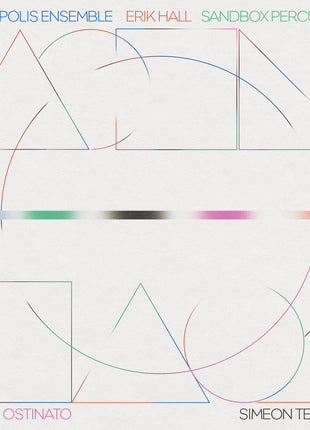 the album cover for Metropolis Ensemble - Canto Ostinato