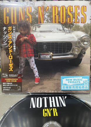 the album cover for Guns N Roses - Nothin / Atlas (Shm) (Jpn)