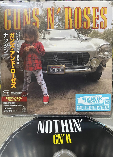 the album cover for Guns N Roses - Nothin / Atlas (Shm) (Jpn)